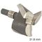 Cutter 31.8mm /lock Morticer For Aluminium Snap On